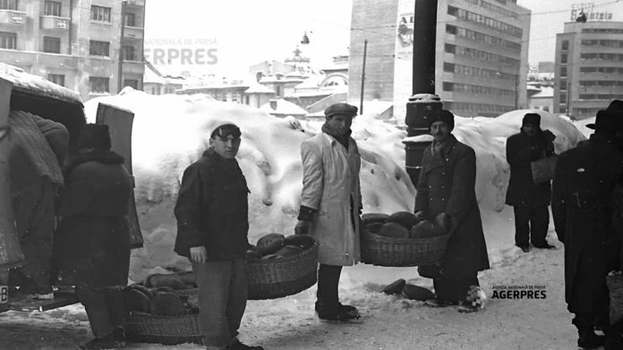 Cel mai mare viscol din istoria României. Zăpada a avut câţiva metri în Capitală