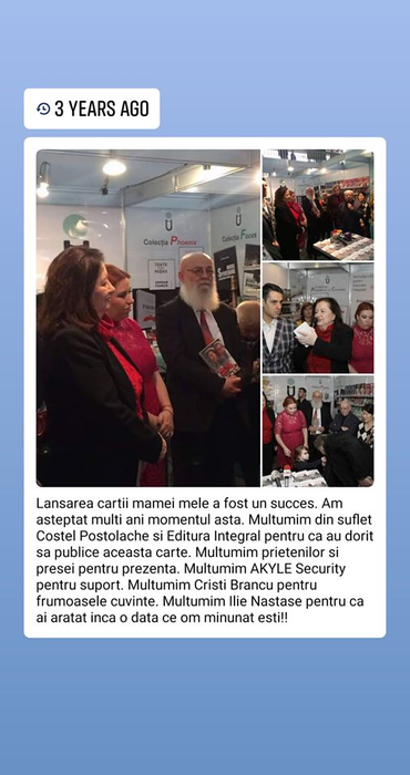 Oana Roman, mărturisire cutremurătoare despre tatăl ei: „O să zică lumea că lucrurile astea nu se spun public”