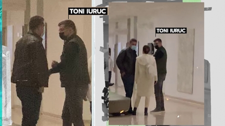Toni Iuruc și-a vizitat mama în spital. Soțul Simonei Halep s-a plimbat agitat pe holuri și a vorbit cu medicii