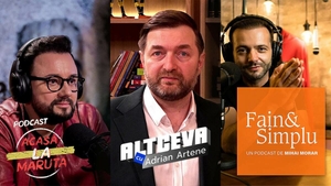 Nominalizare pentru Adrian Artene la premiile Radar de Media. "Altceva", printre cele mai tari podcasturi din România