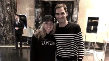 Simona Halep vrea să îl aducă în România pe Roger Federer: “M-a cucerit complet…“