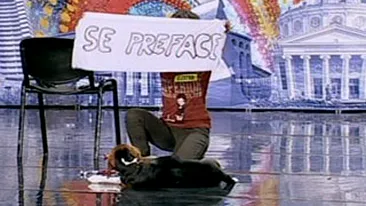 VIDEO Mihai Petre, nici cainii nu dau mana cu tine! Uite cum l-a refuzat cateaua Baily!