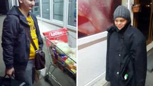 Acest român a cumpărat un coş plin cu alimente, iar în permanenţă a fost filmat de soţia lui! Ce a urmat l-a făcut celebru