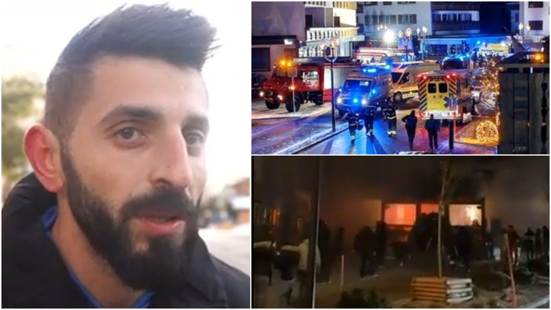 Cum a ajutat românul George victimele incendiului din Elveția, de fapt. Gestul care le-a salvat viața: „Monoxidul de carbon e dăunător”