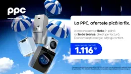 Reduceri de până la 1.116 lei pentru electrocasnice eficiente energetic, achitate în tranșe direct pe factura PPC Energie