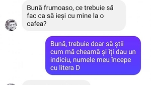 BANC | "Trebuie doar să știi cum mă cheamă"