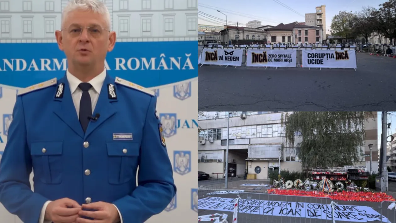 Șeful Jandarmeriei Române, prima REACȚIE după ce organizatorul marșului comemorativ de la Colectiv a fost amendat cu 3.000 de lei