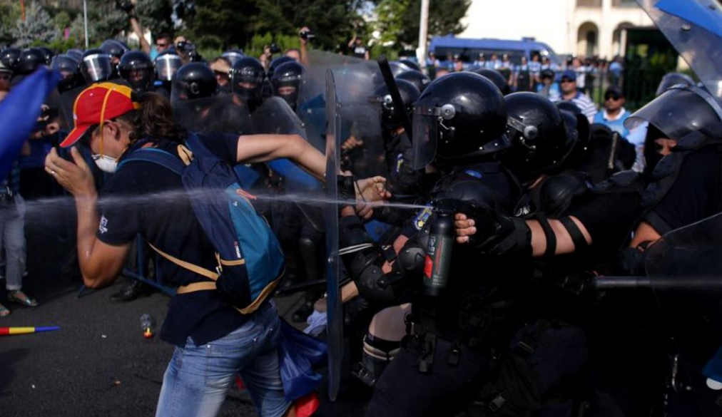 Parchetul General face publică muniția cu care jandarmii au intervenit la protestul din 10 august