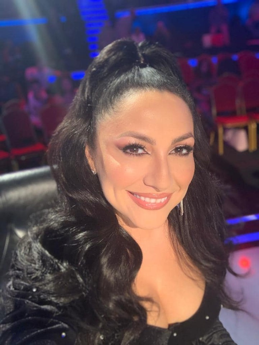 Cum a fost fotografiată Andra Măruță în culise, în timpul filmărilor Românii au Talent de la Pro TV. Detaliul observat