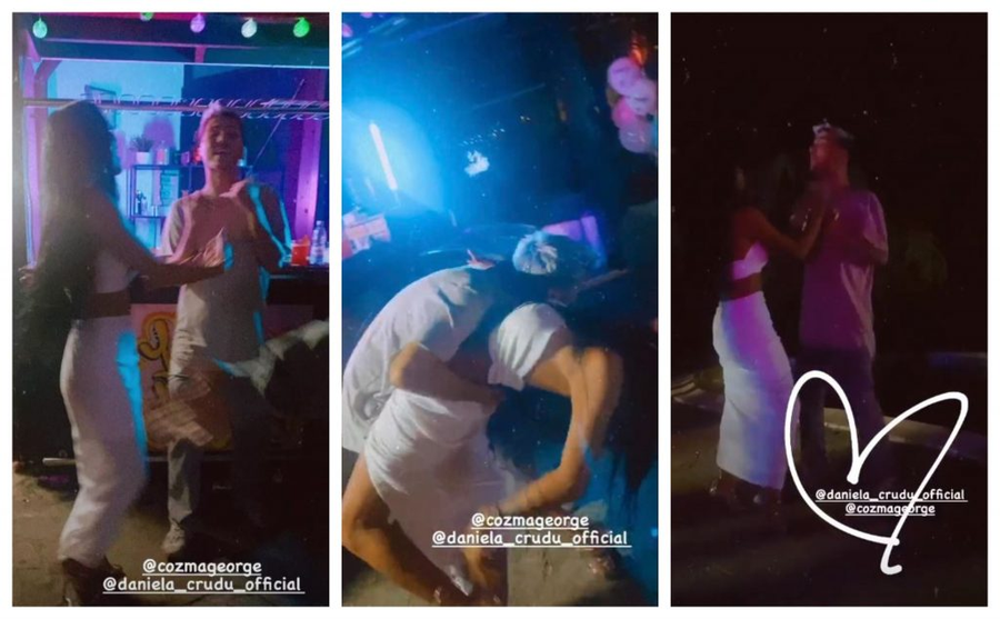 Daniela Crudu, dansuri lascive alături de George Cozma la petrecerea de ziua Emei Uta © Instagram Stories