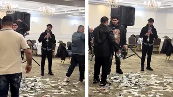 Cine e bărbatul care l-a ”îngropat” în bani pe Florin Salam, în Italia: ”Avalanșă”