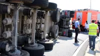 Accident grav de circulatie, pe autostrada A1 Bucureşti-Piteşti!