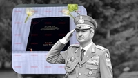 Imagini de la priveghiul generalului Dorin Ioniţă. Ce i-au scris apropiaţii în cartea de condoleanţe