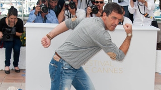 Antonio Banderas a facut show la premiera