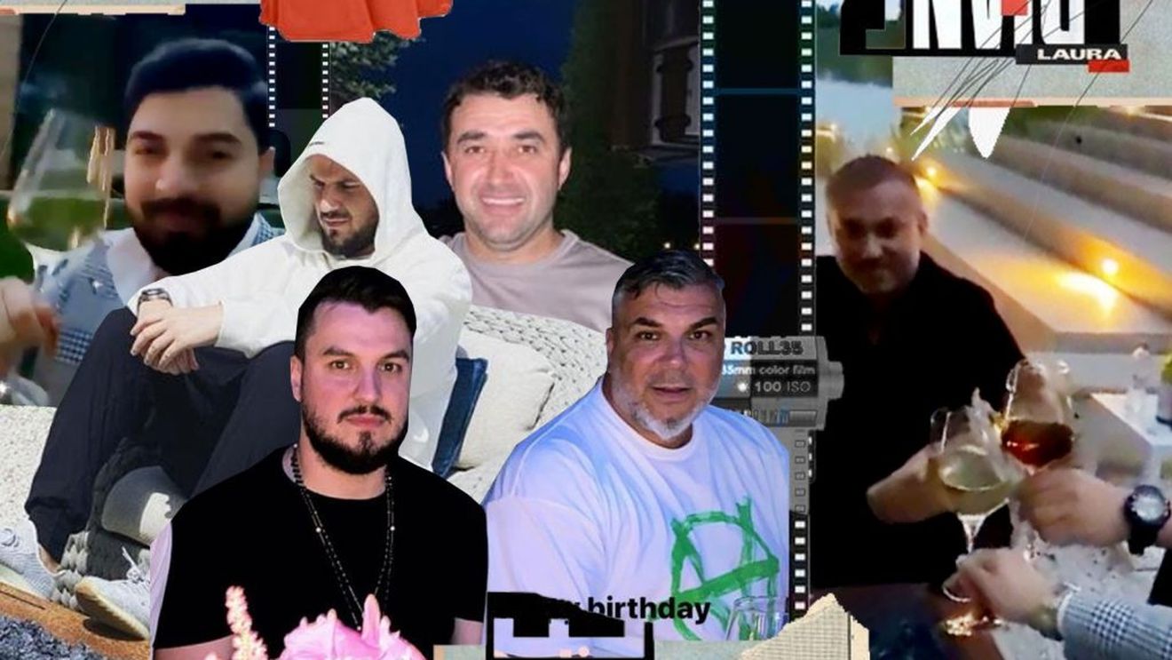Cosmin și Dani Olăroiu și-au serbat zilele de naștere “la comun”. De la chef n-au lipsit Borcea Jr, “aghiotantul” lui Gigi Becali și...