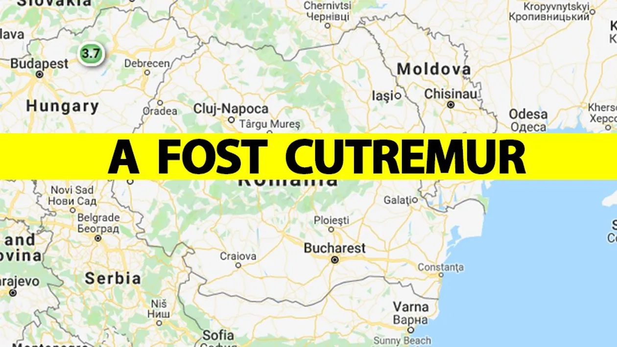 Cutremur puternic azi-noapte, la ora 02:30! În ce orașe din România s-a simțit