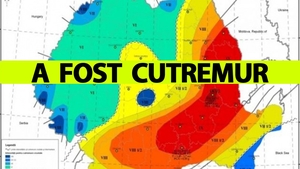 Cutremur mare în România! Seismul a avut loc sâmbătă, la ora 12:12