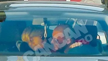 Oana Mares si Dragos Sabareanu se feresc de tandreturi in compania fetitei lui. S-au sarutat cu foc in masina!