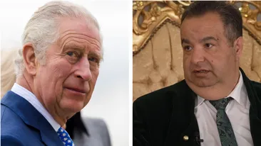 Regele Charles al III-lea, întâmpinat în cel mai tradițional mod de „Regele” Cioabă. „De la rege pentru rege”