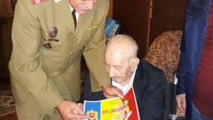 Surpriză pentru un veteran de război din Slatina, care a împlinit 100 de ani