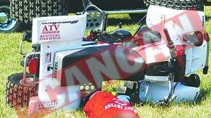 Bunicul pastreaza ATV-ul ucigas in curtea casei