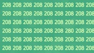 Iluzia optică a zilei | Găseşte numărul 280 ascuns în imagine în doar 10 secunde şi eşti un geniu