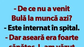 BANC | Motivul pentru care Bulă nu a venit azi la muncă