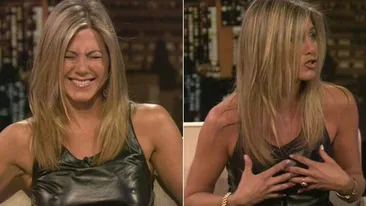 Au salivat barbatii in fata televizorului. Lui Jennifer Aniston i s-au intarit sfarcurile in direct la tv