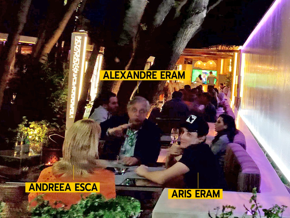 Andreea Esca, Alexandre Eram și Aris, armonie totală (Foto: CANCAN.RO)
