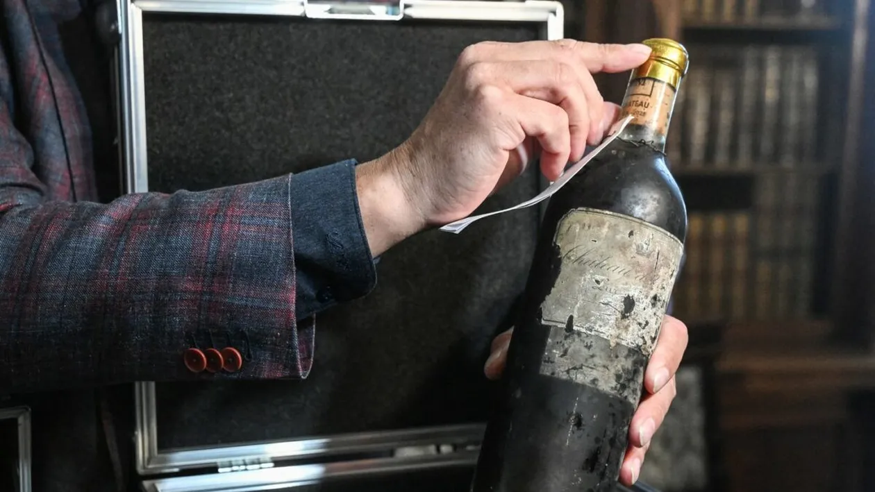 Vin francez vechi de peste 130 de ani, ascuns sub podeaua unui castel, readus la viață! Povestea incredibilă a unei comori uitate