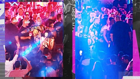 Alex Velea a stropit cu șampanie un bodyguard și...  După cazul ”Francesca”, artistul a ”lovit” din nou