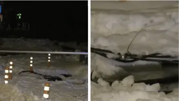 Incident alarmant  în Capitală! O fată de 16 ani, electrocutată după ce a călcat într-o baltă