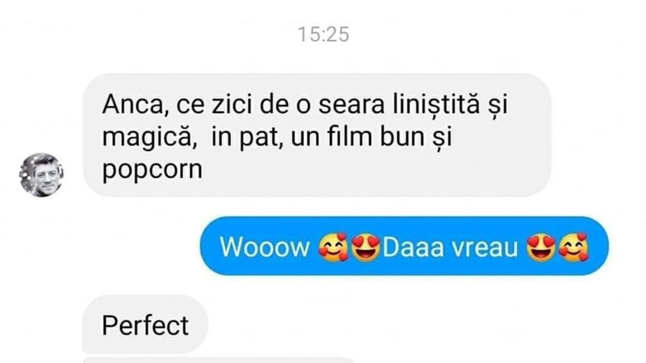 BANCUL ZILEI | "Anca, ce zici de o seară magică, în pat?"