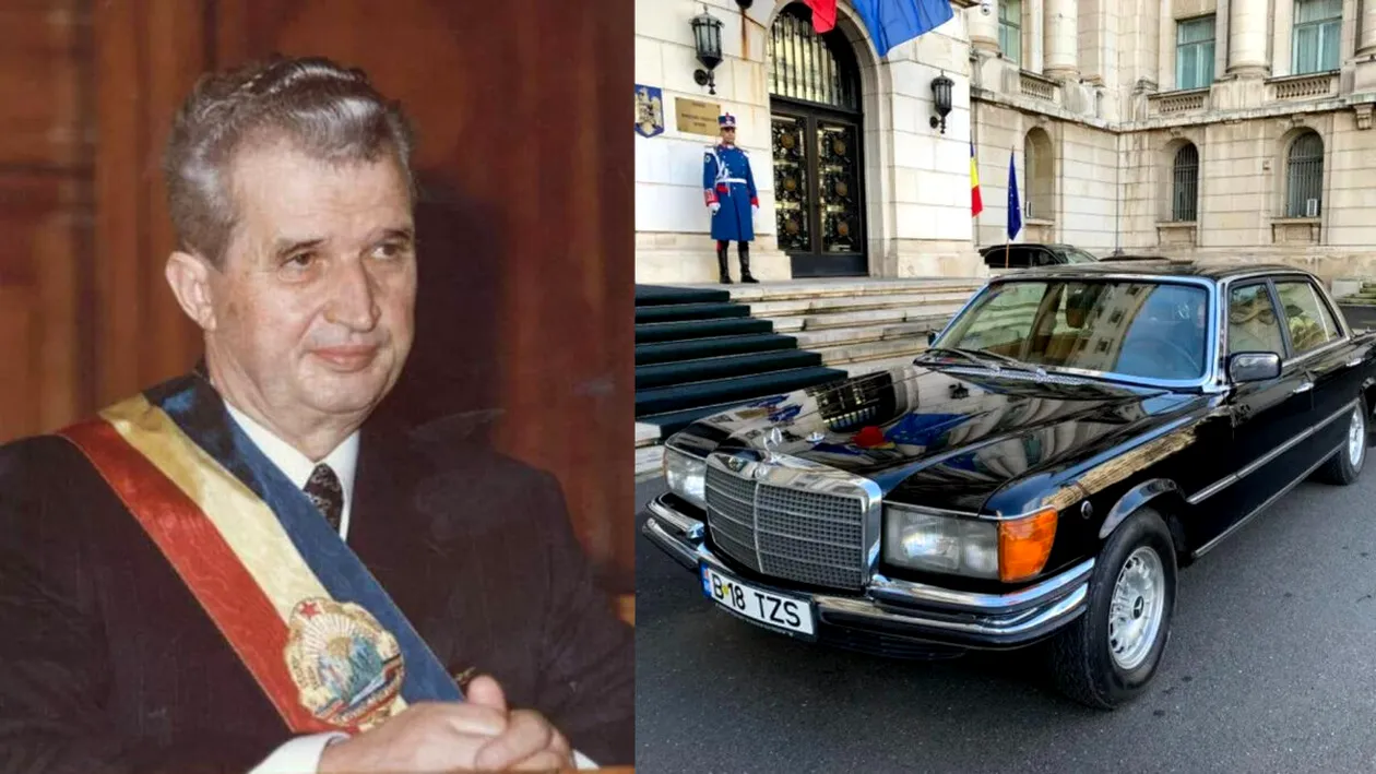 Cum arată în 2023 Mercedesul blindat al lui Nicolae Ceauşescu? Ce dotări are. FOTO