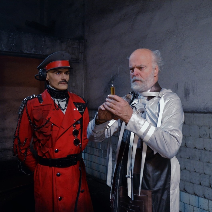George Burcea pe scenă, alături de Vlad Rădescu (Foto: Facebook)