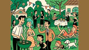 Test de perspicacitate | Găsiți pasărea ascunsă la party-ul din grădină