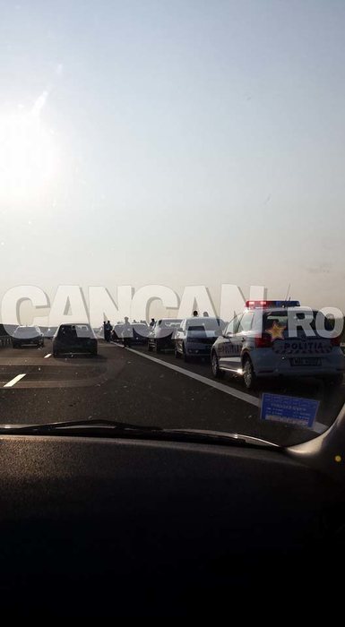 Accident în lant pe A2! Traficul spre Constanta este îngreunat