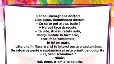 BANC | Badea Gheorghe, la doctor