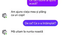 BANC | Discuție între un el și o ea: ”Ce faci, iubire, ai ajuns acasă?”