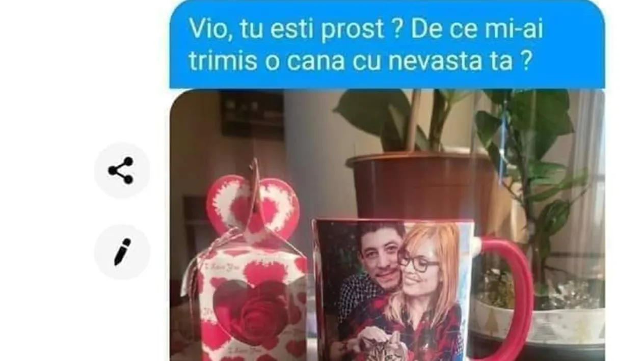 BANCUL ZILEI | Vio, de ce mi-ai trimis o cană cu nevastă-ta?!