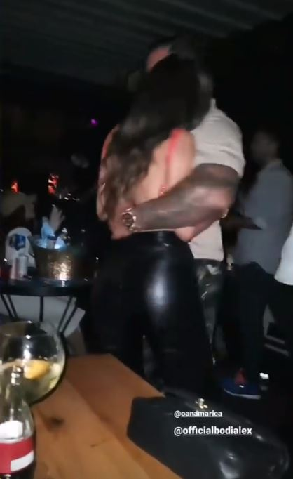 Alex Bodi și Oana Marica, atingeri fierbinți și îmbrățișări pasionale într-un local din București. Bunesa l-a cucerit iremediabil pe musculos | FOTO