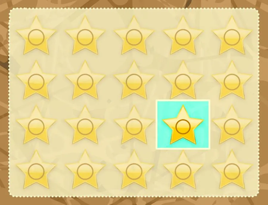 Test de logică | Găsiți steluța diferită de celelalte!