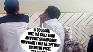”Motanu” a înscris… shot după shot!  Bogdan Stancu a dat goluri prin paharele de vodcă!