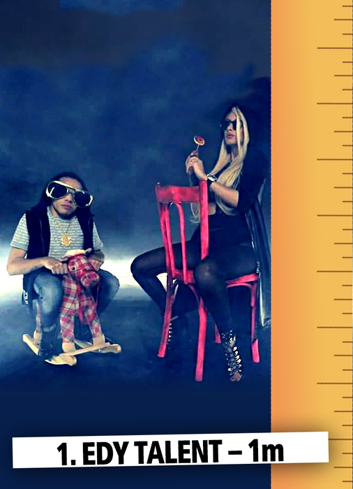 Locul 1: Edy Talent, 1 m.