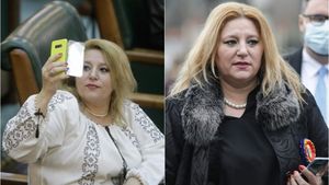 Senatoarea Diana Șoșoacă, nou scandal cu jandarmii. Cum motivează refuzul de a purta mască