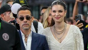 Marc Anthony, tată pentru a opta oară! Soția lui, Nadia Ferreira, a născut o fetiță pentru care au ales un nume interesant