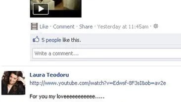 VIDEO  Tu imi dai aripi, dragoste, i-a transmis frumoasa stirista fotbalistului! Laura Teodoru ii dedica melodii de dragoste lui Marica!