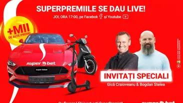 Vezi de la 17:00 în direct ce premiu câștigi la SuperLive Show! Extragere națională cu peste 3.000 de premii!