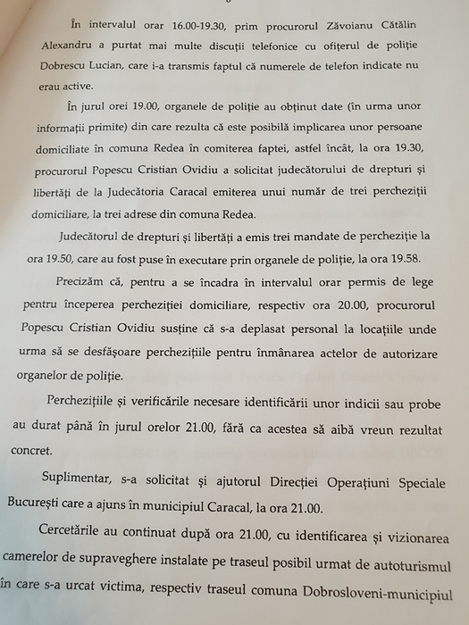 Acesta este raportul integral cu privire la lipsa de intervenție a autorităților pentru salvarea Alexandrei! Unchiul ei acuză doi politicieni