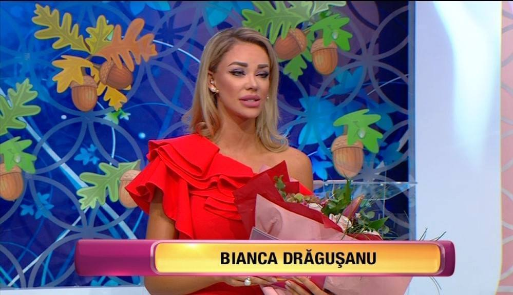 BIANCA DRĂGUŞANU, prima apariţie ca prezentatoare, după ce i-a luat locul GABRIELEI CRISTEA!